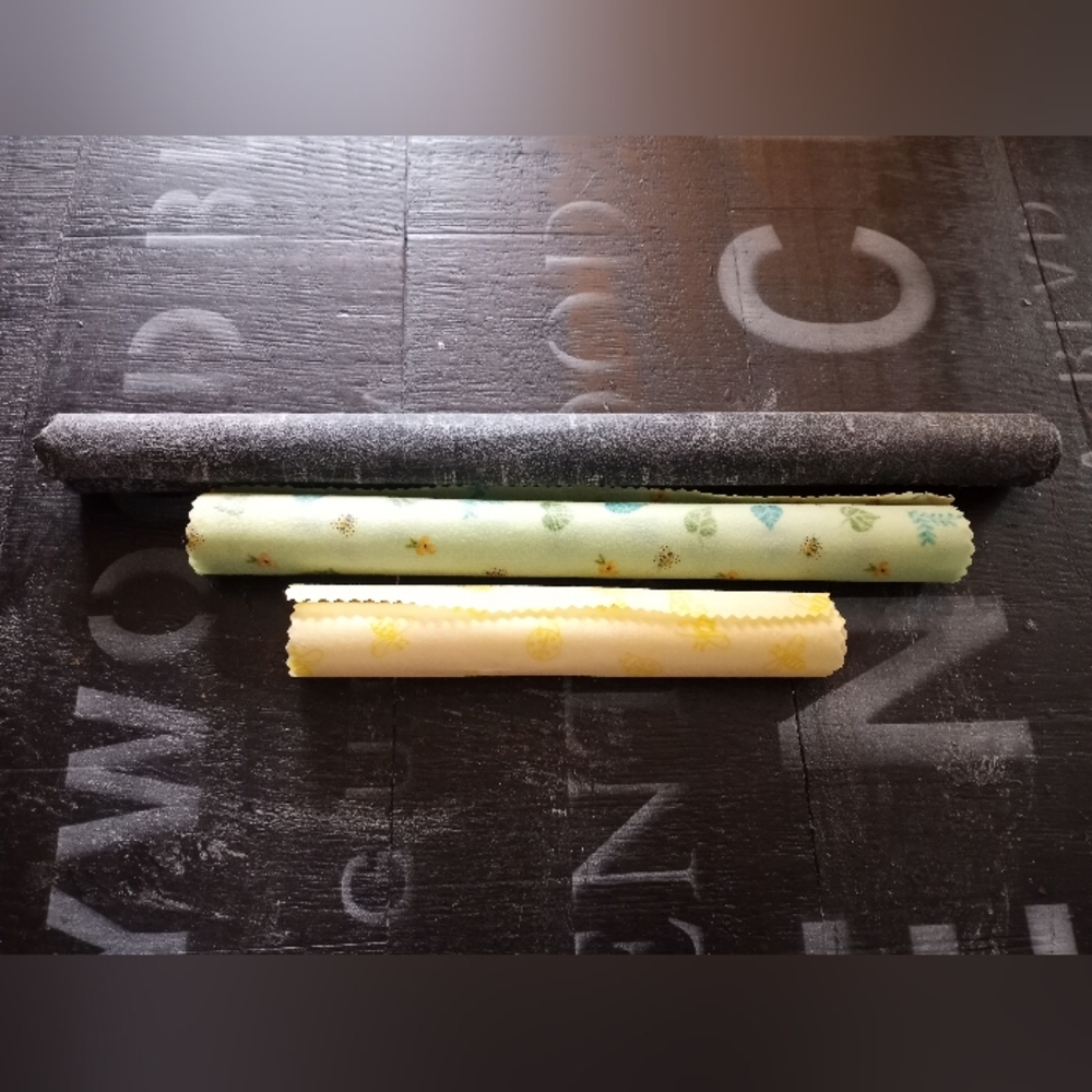 Set of Three Reusable Bees Wax Wraps